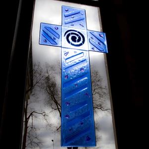 Bild på Glaskors. Gräsgårds kyrka, Öland