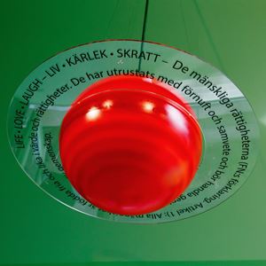 Bild på Love Life Laugh 100 cm diameter