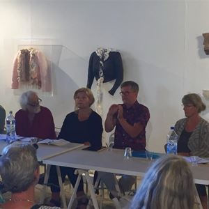 Bild på Paneldiskussion på temat kulturarv